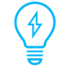 Blue lightbulb_Icon 100x100