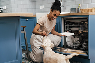 how much electricity does a dishwasher use